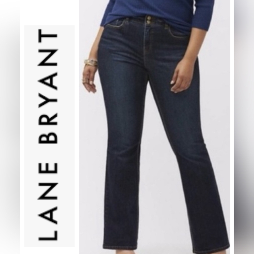 Lane Bryant Distinctly Boot Dark Denim Jeans